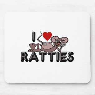 Tapis De Souris J'aime Ratties