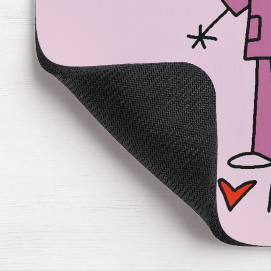 Tapis De Souris J'aime soigner des T-shirts et des cadeaux (Coin)