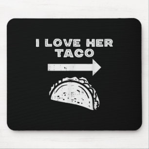 Tapis De Souris J'Aime Son Taco Matching Couple Cinco De Mayo Homm