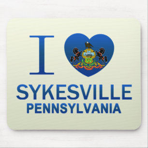 Tapis De Souris J'aime Sykesville, PA
