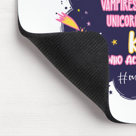 Tapis De Souris J'Aime Toutes Les Créatures Mythiques, Vampires, W (Coin)