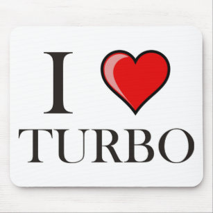 Tapis De Souris J'aime Turbo