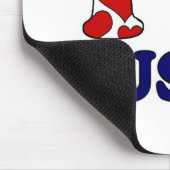 Tapis De Souris J'aime USA (Coin)