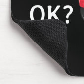 Tapis De Souris J'aime vraiment les pingouins ok (Coin)