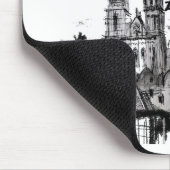 Tapis De Souris j'aime Zagreb (Coin)