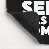 Tapis De Souris J'Aimerais Que Le Sens Commun Soit Plus Commun (Coin)