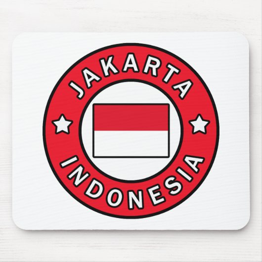 Tapis De Souris Jakarta Indonésie (Devant)