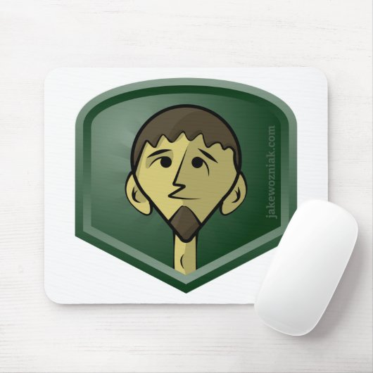Tapis De Souris JakeWozniak.com (Avec souris)