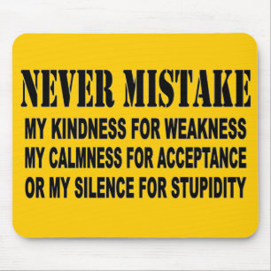 TAPIS DE SOURIS JAMAIS ERREUR