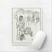 Tapis De Souris Jamais Forgetsy (Avec souris)