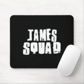 Tapis De Souris James Squad Name Funny James (Avec souris)