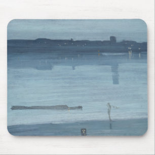 Tapis De Souris James Whistler - Nocturne : Chelsea