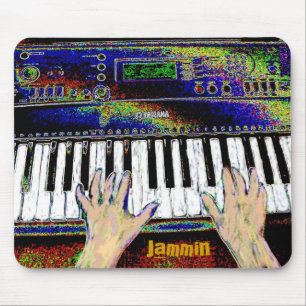 Tapis De Souris Jammin Clavier Mousepad