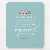 Tapis De Souris Jane Eyre - Comme Nous Sommes - Turquoise (Devant)