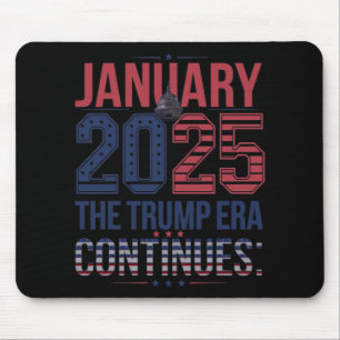 Tapis De Souris Janvier 2025 L'ère Trump se poursuit