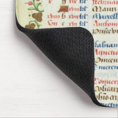 Tapis De Souris Janvier ; chiffres mangeant et buvant (Coin)