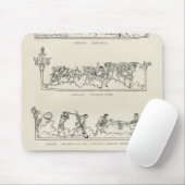 Tapis De Souris Janvier, février, mars avril, Jules (Avec souris)