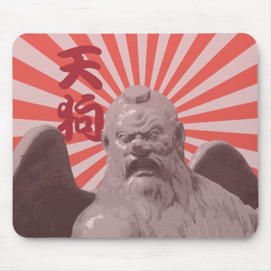 Tapis De Souris Japon Grand Tengu Yokai (Devant)