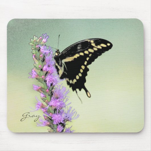 Tapis De Souris Jardin 7 de papillon (Devant)
