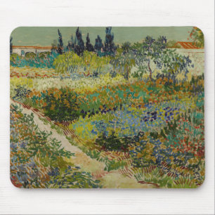 Tapis De Souris Jardin à Arles par Vincent Van Gogh