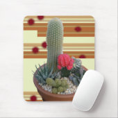 Tapis De Souris Jardin à cactus #2 (Avec souris)