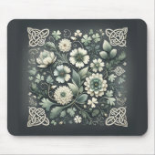 Tapis De Souris Jardin à nœuds de trèfle chuchoté (Devant)