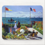 Tapis De Souris Jardin à Sainte-Adresse de Claude Monet<br><div class="desc">Jardin à Sainte-Adresse de Claude Monet. 
Visitez mon magasin pour un design plus intéressant et plus de choix de couleurs => zazzle.com/iwheels*</div>