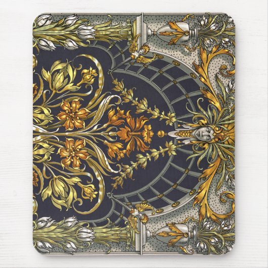 Tapis De Souris Jardin antique Mousepad (Devant)