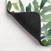 Tapis De Souris Jardin-Aquarelle Feuilles botaniques (Coin)