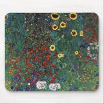 Tapis De Souris Jardin aux fleurs Gustav Klimt<br><div class="desc">Mouse Pad représentant la peinture de Gustav Klimt Farm Garden with Sunflowers (1907). Un beau jardin de tournesols et de belles fleurs bleues,  rouges,  violettes,  roses et blanches. Un grand cadeau pour les amateurs d'art Art Nouveau et autrichien.</div>