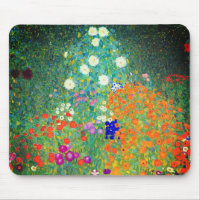 Jardin aux fleurs Gustav Klimt