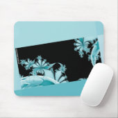 Tapis De Souris Jardin ciel fractal (Avec souris)