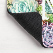 Tapis De Souris Jardin coloré Succulent (Coin)