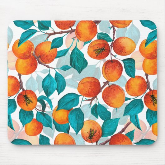 Tapis De Souris Jardin d'abricot 4 (Devant)
