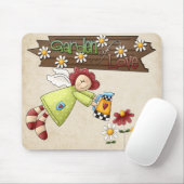 Tapis De Souris Jardin d'amour Mousepad (Avec souris)