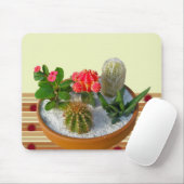 Tapis De Souris Jardin de cactus #1 Mousepad (Avec souris)