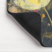 Tapis De Souris Jardin de clair de lune sur le noir (Coin)