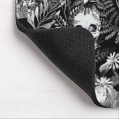 Tapis De Souris Jardin de crâne d'aquarelle (Coin)