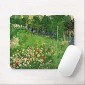 Tapis De Souris Jardin de Daubigny. Vincent van Gogh. beau (Avec souris)