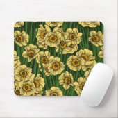 Tapis De Souris Jardin de la jonquille (Avec souris)