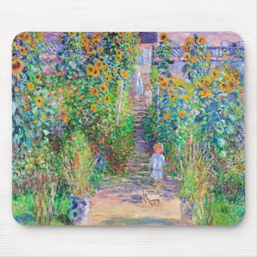 Tapis De Souris Jardin de l'artiste, Monet (Devant)