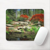 Tapis De Souris Jardin de roche japonais Mousepad (Avec souris)