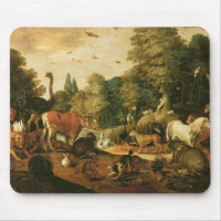 Jardin d'Éden (huile sur la toile)