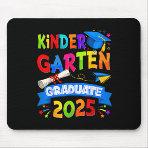 Tapis De Souris Jardin D'Enfants Diplômé Cl De 2025 Graduation Gar