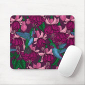 Tapis De Souris Jardin des colibris (Avec souris)