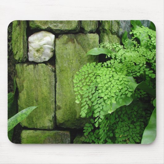 Tapis De Souris Jardin en pierre - Mousepad (Devant)