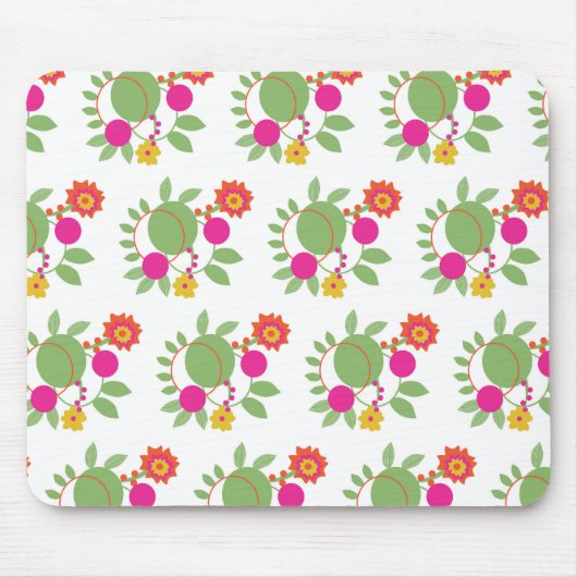 Tapis De Souris Jardin Floral Hippy (Devant)