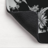 Tapis De Souris Jardin fractal gris (Coin)