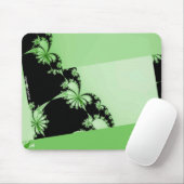 Tapis De Souris Jardin fractal lime (Avec souris)
