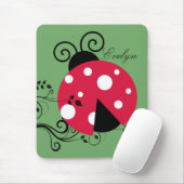 Tapis De Souris Jardin Ladybug Botanique (Avec souris)
